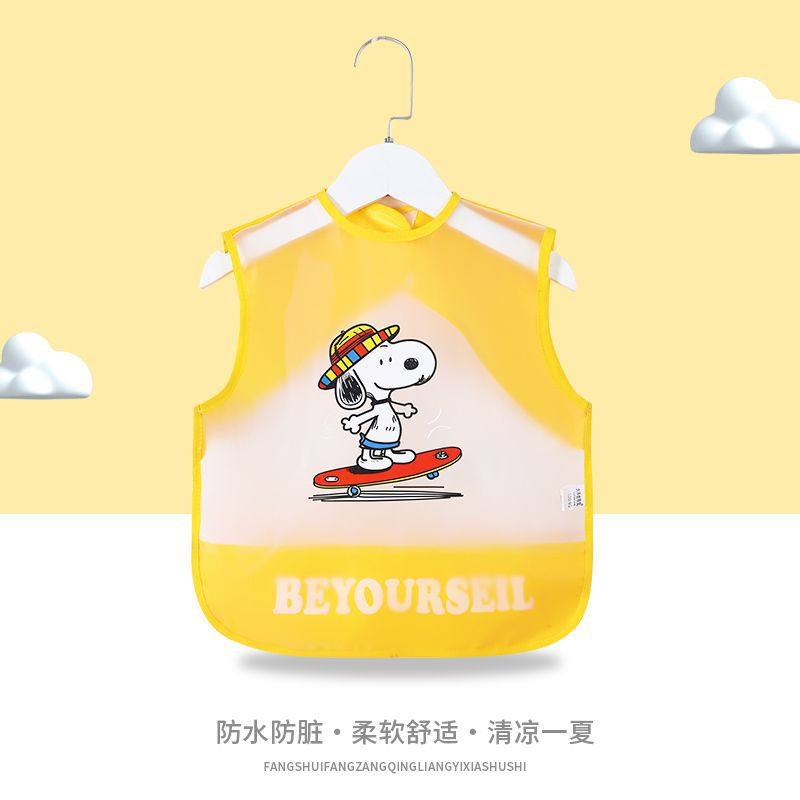 宝宝吃饭围兜防水夏季婴儿辅食罩衣防脏男女小孩无袖饭兜儿童护衣,淘宝优惠券,粉丝福利购,淘宝优惠卷