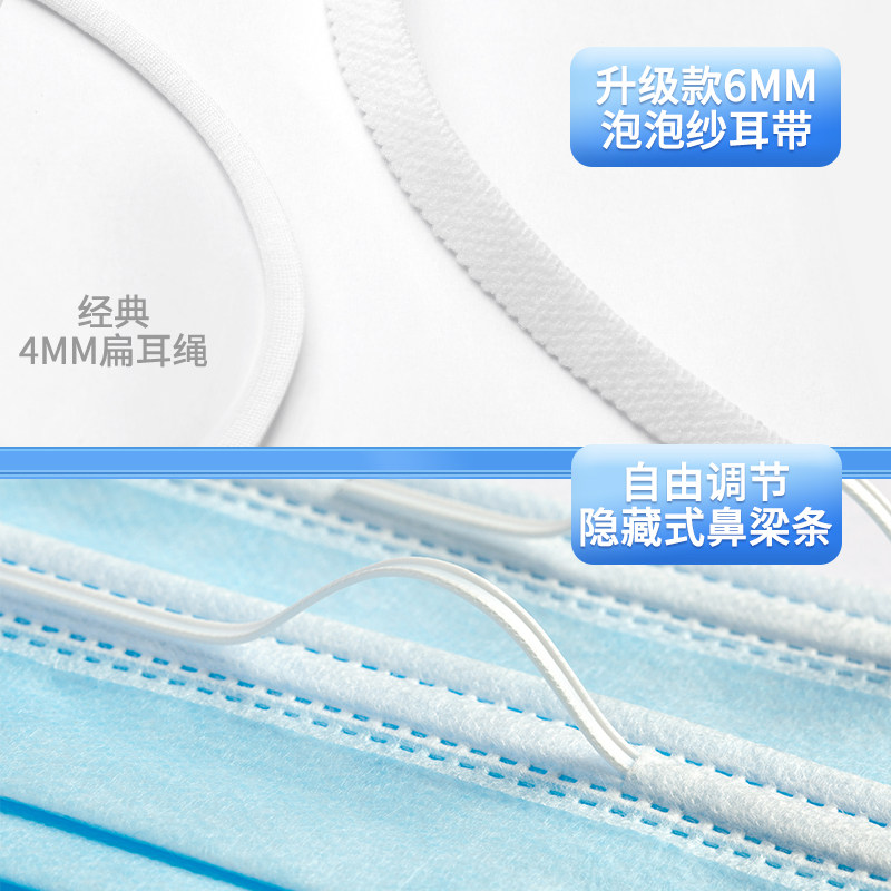 医生正品一次性医用外科口罩 顶云医疗器械口罩（器械）