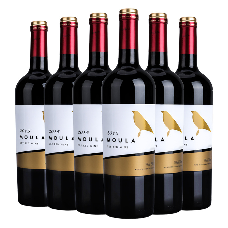 慕拉甜红葡萄酒红酒微醺女士甜红酒蓬莱产区优质晚收赤霞珠干红酒