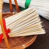 BBQ bamboo skewers disposable sausage skewers commercial wholesale