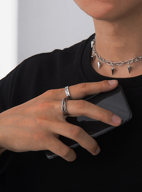 caimou罗马戒指男女ins个性小众