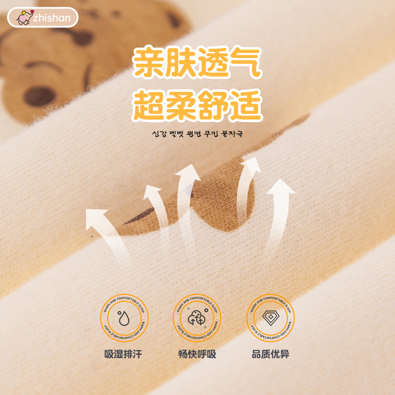 婴儿包单纯棉防惊跳宝宝包巾新生儿包被产房襁褓针织柔软亲肤夏季-图0