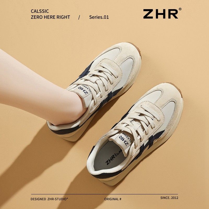 阿甘鞋女2026春季新款厚底增高老爹鞋华夫小蛮腰休闲鞋百搭德训鞋,淘宝优惠券,粉丝福利购,淘宝优惠卷