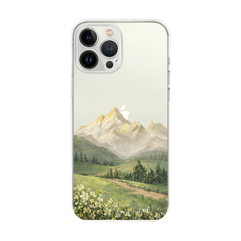 适用苹果16promax透明手机壳iphone15promax小众个性14pro保护壳16plus油画复古风13全包防摔艺术12硅胶女款