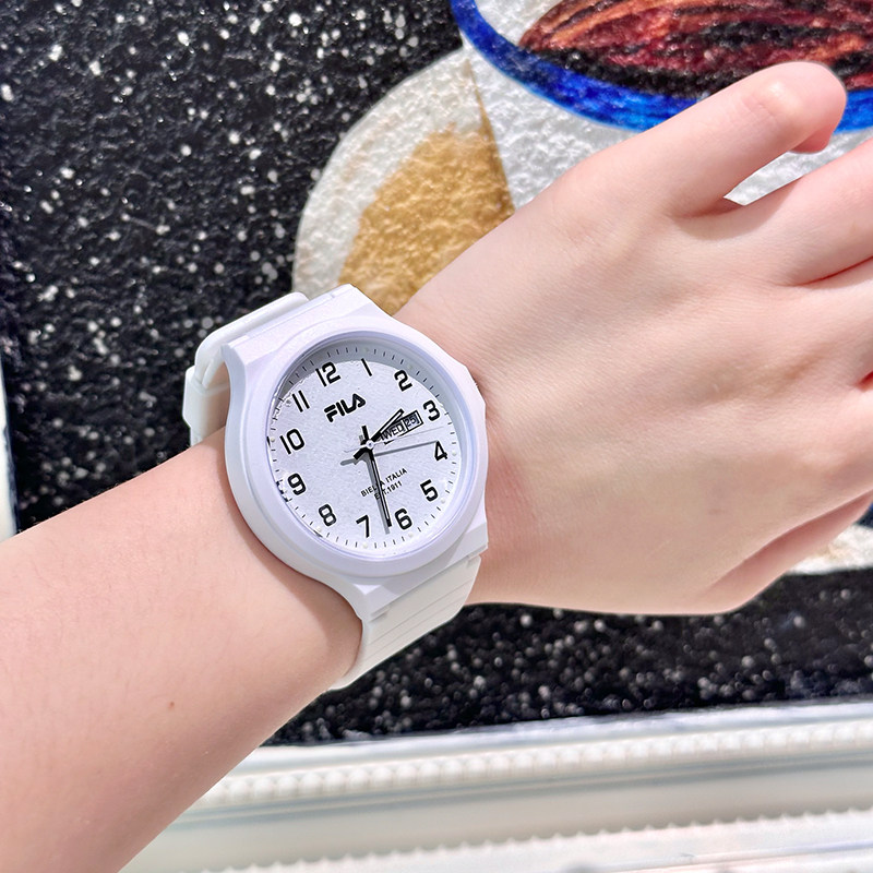 FILA斐乐手表女款初高中大学学生公务员考试专用男款儿童腕表6691,淘宝优惠券,粉丝福利购,淘宝优惠卷