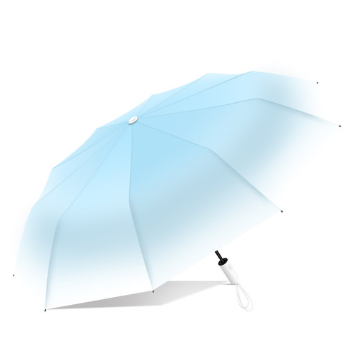 144骨自动渐变雨伞女晴雨两用加大号加厚固防晒紫外线男定制LOGO - 图3