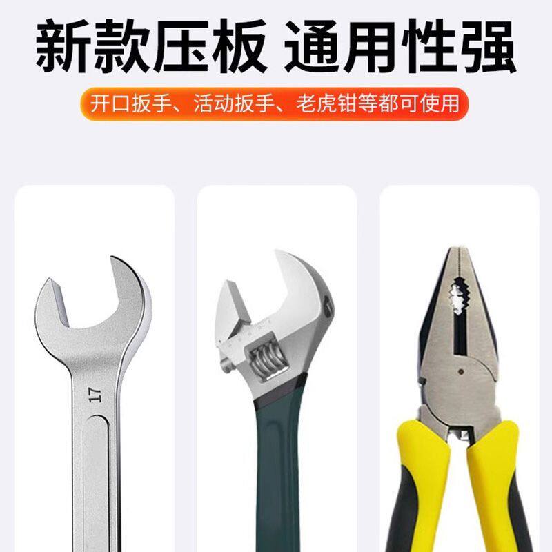 角磨机压板改装六角螺丝通用手磨机配件角磨机易拆卸扳手配件大全