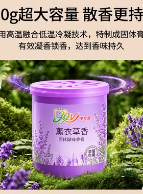 厕所除臭神清香固体空气清新剂