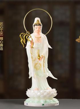 西方三圣佛像阿弥陀佛观音菩萨供奉家用神像体真身摆件大势至菩萨