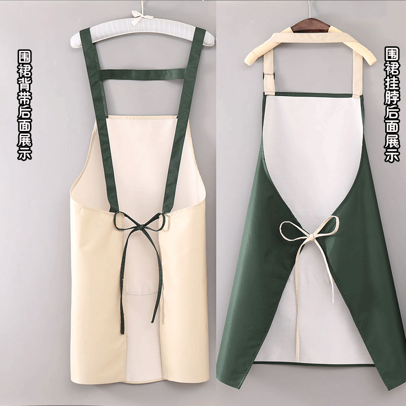 新款大码200斤围裙防水防油特大号男300斤加肥女胖子围兜定制logo,淘宝优惠券,粉丝福利购,淘宝优惠卷