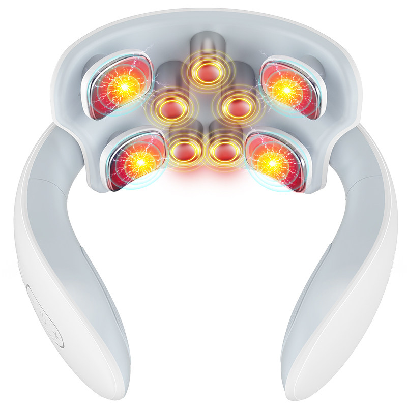 颈椎放松颈部脉冲舒缓热敷仪按摩器 konka康佳十星颈椎/腰椎按摩器