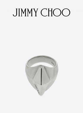 [新年礼物][王一博同款]JIMMY CHOO/DIAMOND LINK RING男金属戒指
