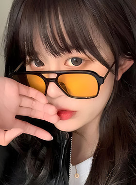 陈立农同款复古墨镜女个性太阳镜
