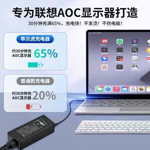 适用联想AOC显示器12V3A 4A 5A电源适配器液晶台式电脑通用监控开关电源线显示屏充电器圆孔三星宏基LG飞利浦