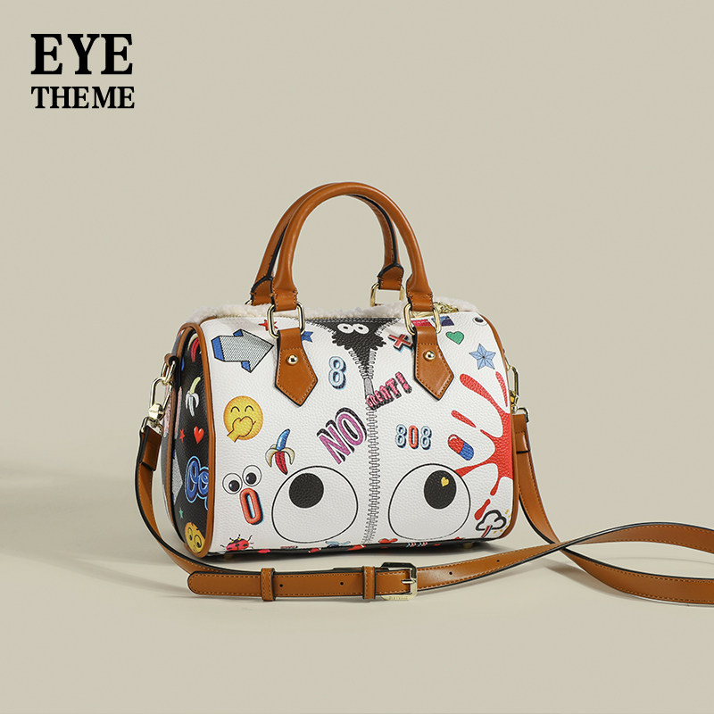 毛绒包包女2021秋冬潮百搭爆款手提 eyetheme女士包袋