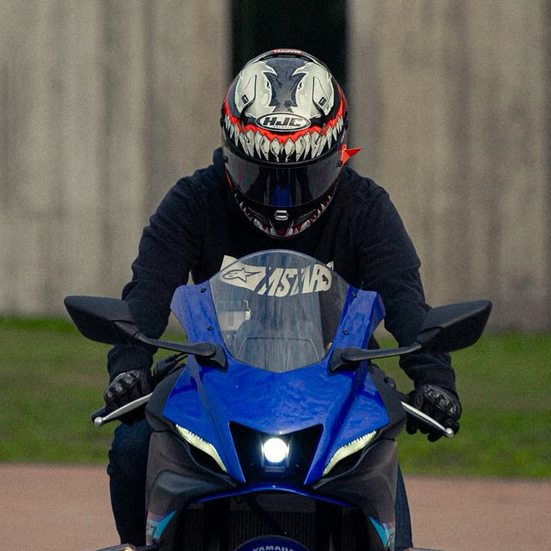 HJC RPHA12全盔 毒液3 个性骑行头盔日常通勤赛道街车骑行全盔 - 图1