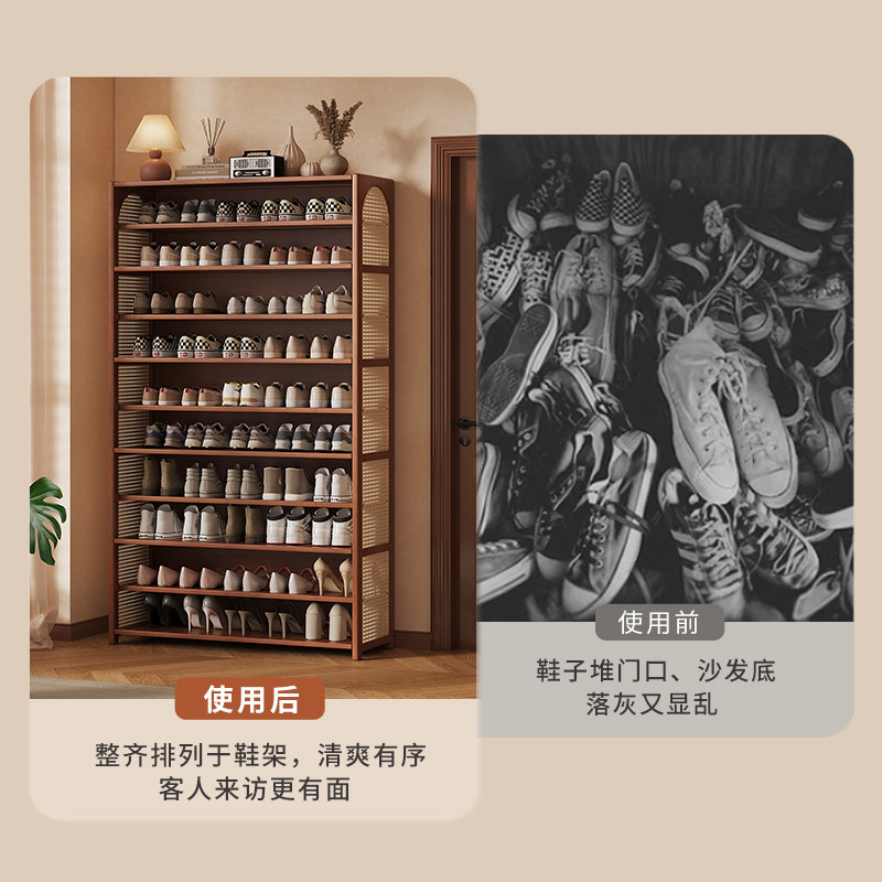入户鞋架多层家用门口鞋柜小窄宿舍出租房用2025新款鞋子收纳神器,淘宝优惠券,粉丝福利购,淘宝优惠卷