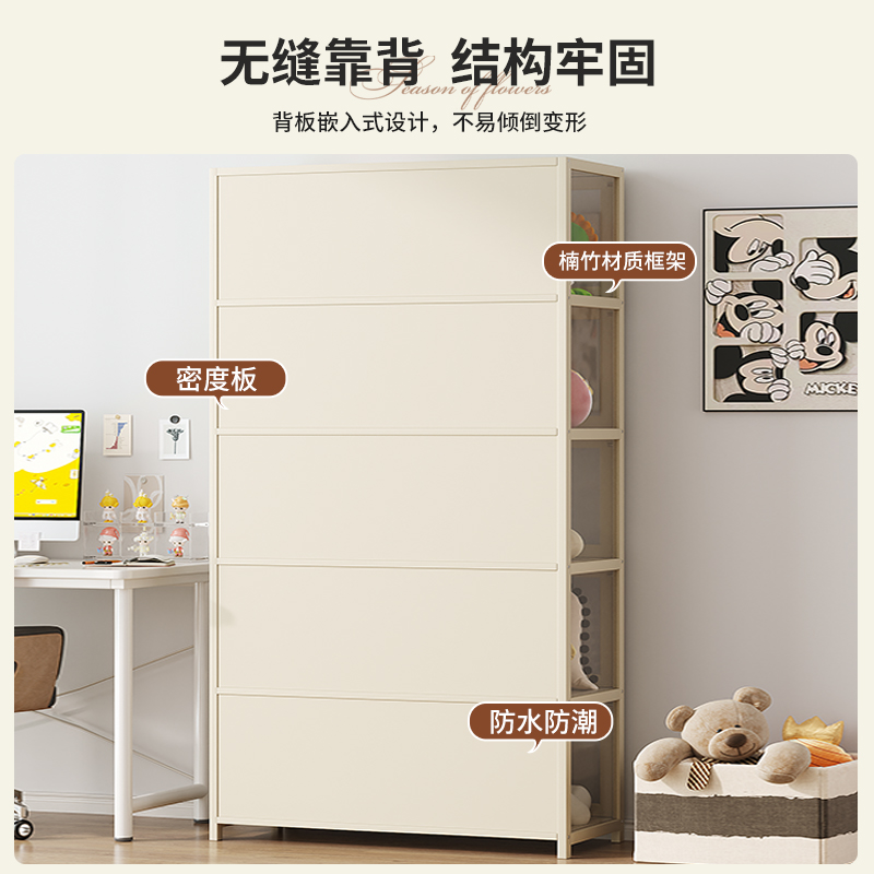 Zhuzhongshengzhi Cream Nanzhu Storage Rack Factory Direct Sales