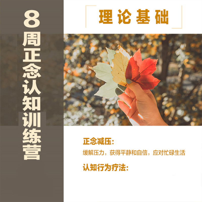 正念团体认知康复营社交恐惧强迫焦虑抑郁易怒冲动心理疏导治疗 - 图0