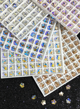 SUNLEAD义乌尖底彩色梅花6mm美甲