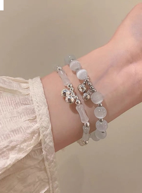 新中式复古串珠手链女小众设计感高级闺蜜手串新款年新款手饰百搭
