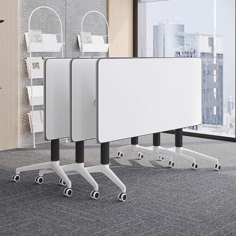 长条桌折叠培训桌子学校教室桌椅组合多功能折叠会议桌可移动拼接