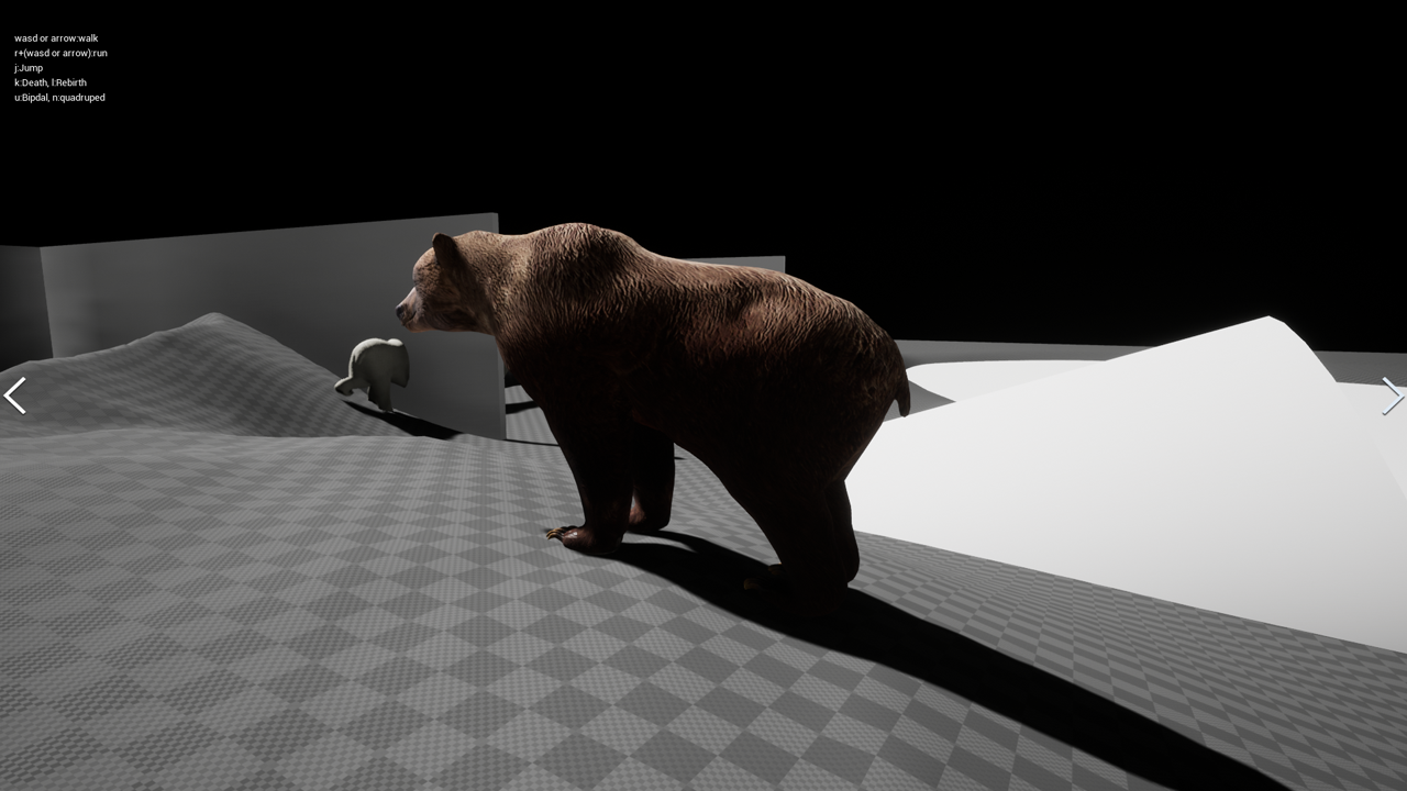 UE4大狗熊UE5北极大白熊 Bears pack - 图0