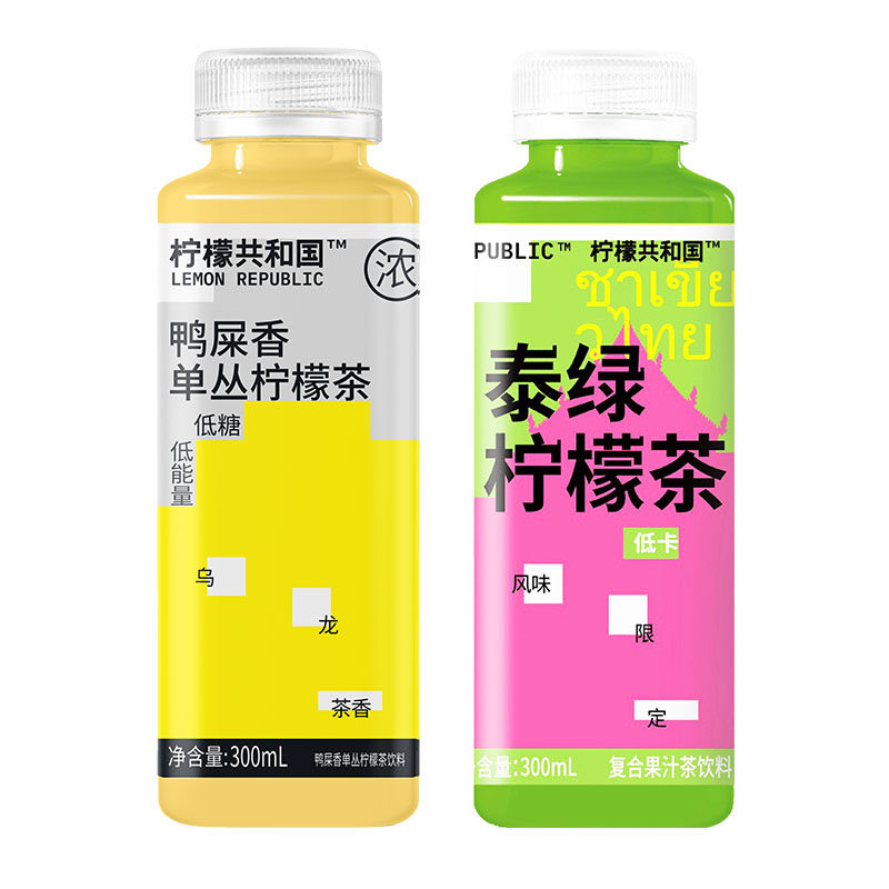 柠檬共和国柠檬茶饮料鸭屎香乌龙茶 柠檬共和国果味/风味饮料