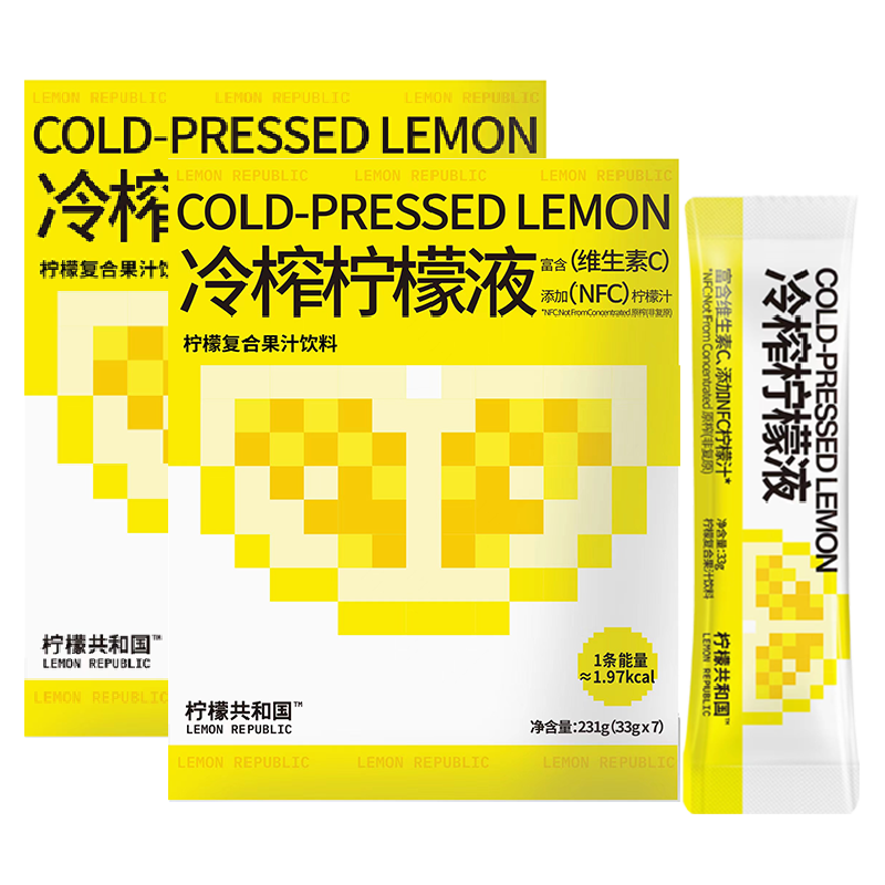 柠檬共和国冷榨柠檬液0脂复合低糖 柠檬共和国果味/风味饮料