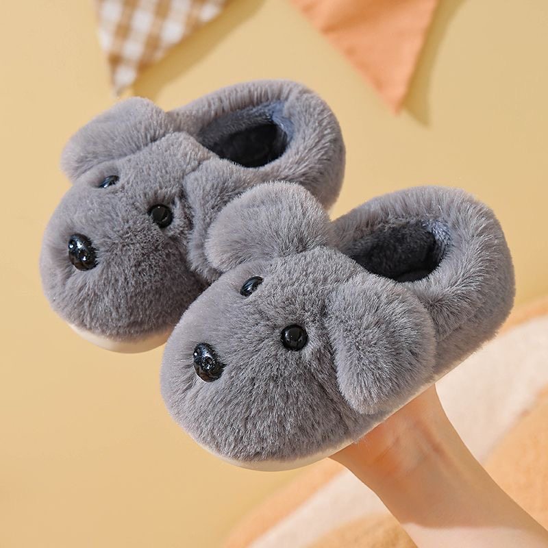 秋冬天包跟软底儿童棉拖鞋室内保暖防滑毛绒棉鞋小孩女宝宝家居鞋,淘宝优惠券,粉丝福利购,淘宝优惠卷