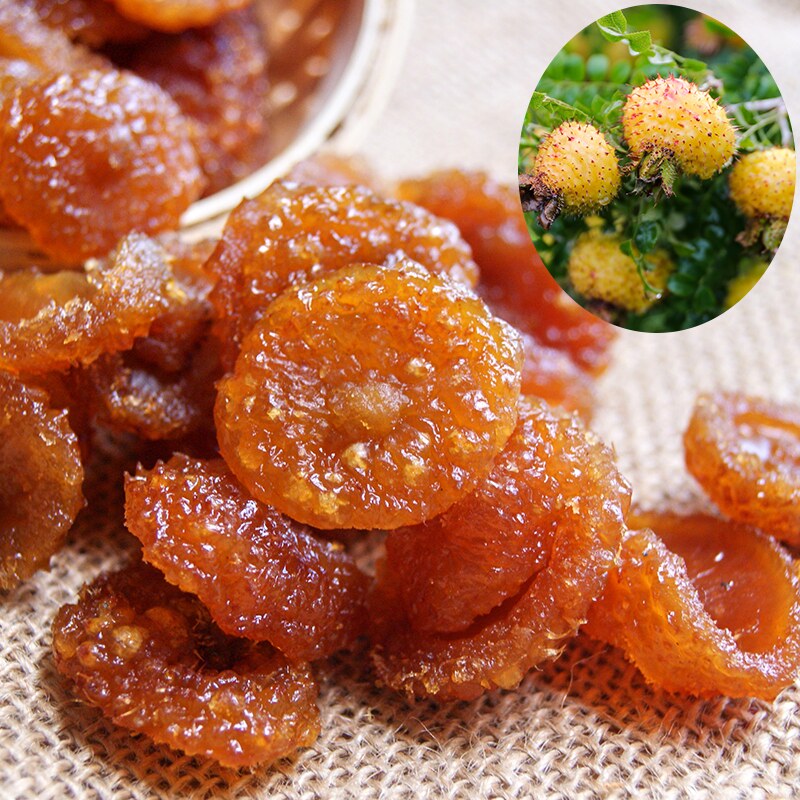 贵州刺梨干果干刺梨果脯蜜饯刺梨冻500g刺梨原液新鲜特产休闲零食_虎窝淘