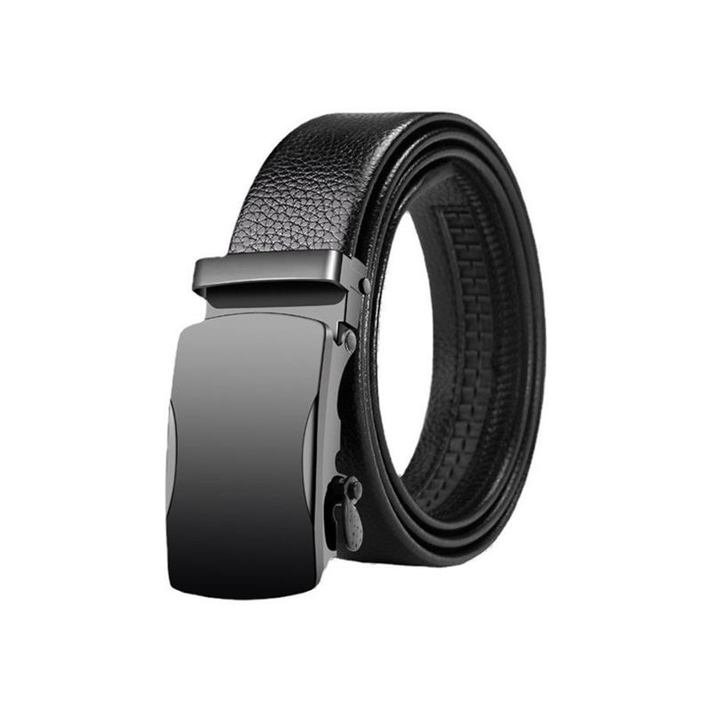 Belts Men PU Leather Belt for Mens Waist Belt Ratchet Belt-图3