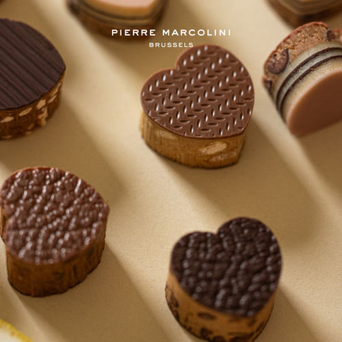 PM比利时爱永恒心形萃心夹心坚果巧克力高端节日送礼物情人节礼盒 - 图2