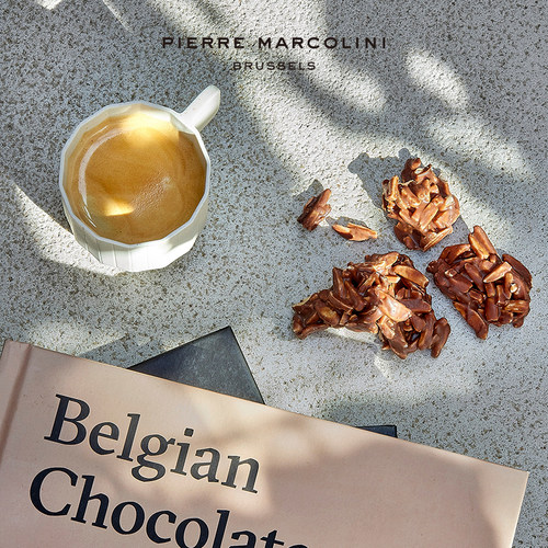 PM比利时小金盒扁桃仁坚果橙子黑巧克力牛奶巧克力礼盒节日送礼物 - 图1