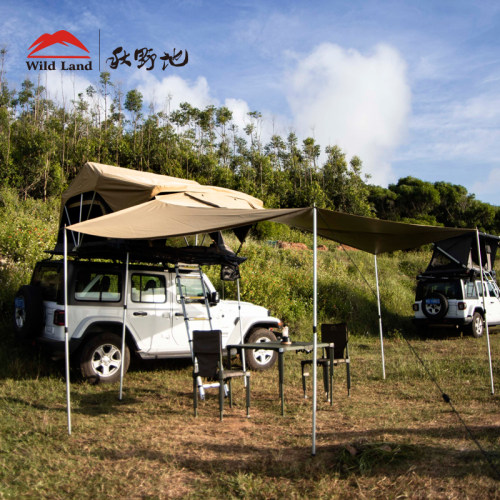 Wild Land车边帐篷汽车侧边帐天幕户外露营装备车顶帐篷遮阳凉棚 - 图1