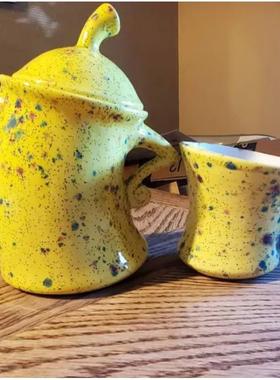 恶搞的杯子装饰品摆件家居庭院套装杯子收纳创意摆件设计艺术