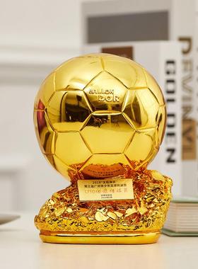 足球赛事奖杯球员金靴金球奖树脂奖杯模型 MVP奖球迷工艺品纪念品