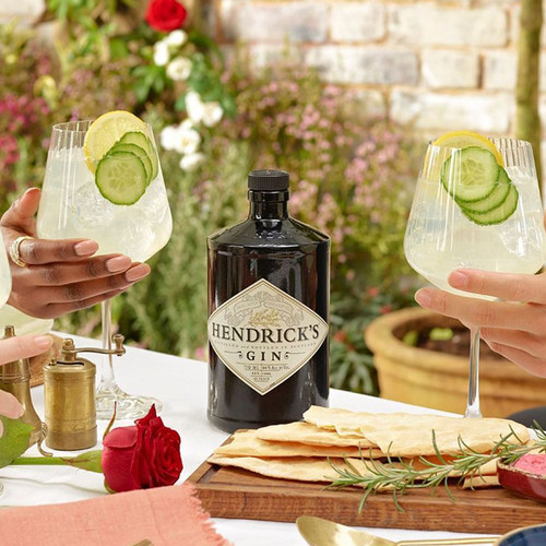Hendrick's亨利爵士金酒700ML英国进口洋酒调鸡尾酒基酒 杜松子酒 - 图2