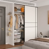 Вейменг металлический шкаф гардероб сами -открытый открытый -открытый шкаф для шкафу для спальни настройка гардероба