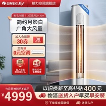 (Greeg Force Official) New Energy Efficiency Frequency Conversion Cold And Warm Big 2 Air Conditioning Home Living Room Cabinet Machine Cloud Dazzle