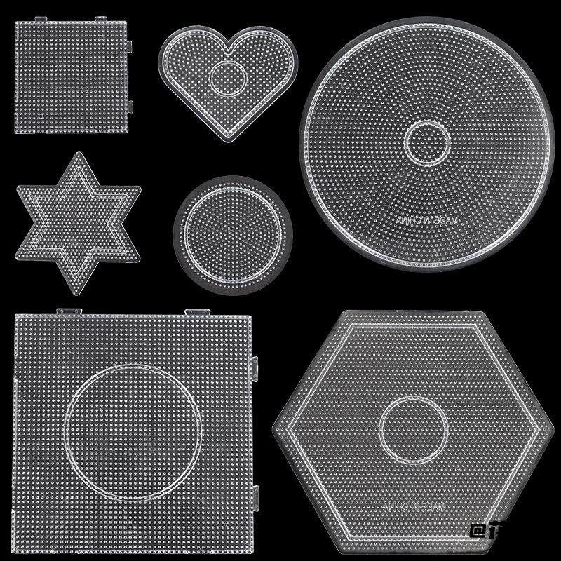 专用六角形diy板子2点6mm趣味手工透明拼豆底板玩具模板,淘宝优惠券,粉丝福利购,淘宝优惠卷