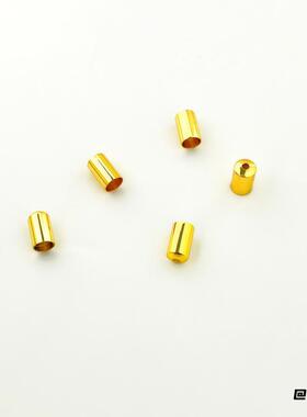 八字扣diy配件皮绳扣饰品3mm手串项链高保色手链绳扣钢丝绳
