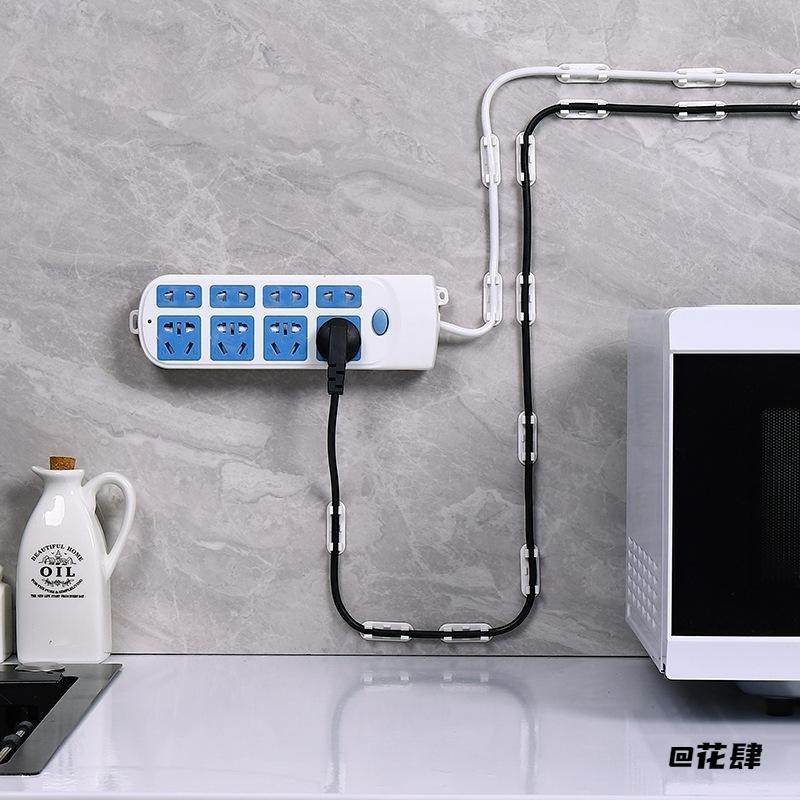 整理扣线夹收纳理线器挂墙免钉线批发排插拖线板线夹子插排免打孔,淘宝优惠券,粉丝福利购,淘宝优惠卷