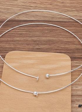 唐制古风颈圈花饰品配件手链记忆复古坠子diy制作手环圆圈项圈