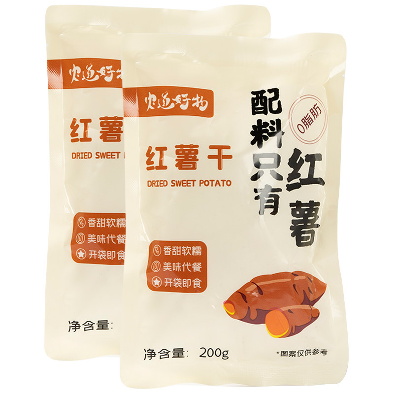 农道好物0脂肪红薯干 农道好物薯类制品