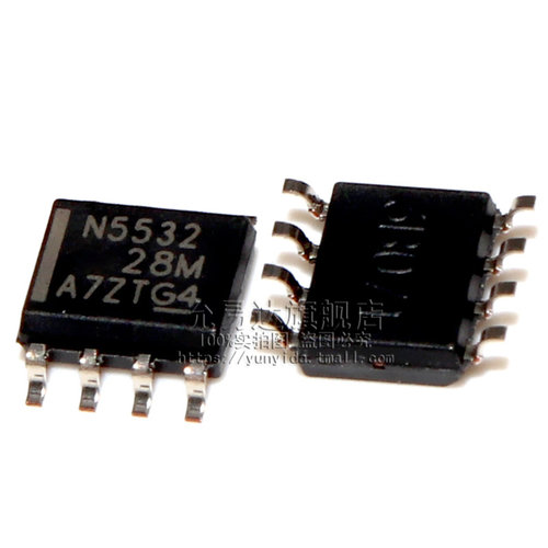 进口全新原装NE5532DR 贴片SOP8运放IC (10只) - 图0