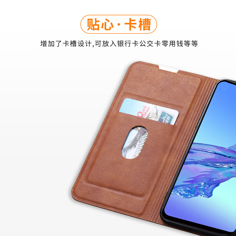 适用华为mate9pro手机壳mat9pro外壳轻薄huawei磁吸翻盖LON-AL00保护5.5寸皮套高档hw麦特9por曲屏防摔九pro - 图1