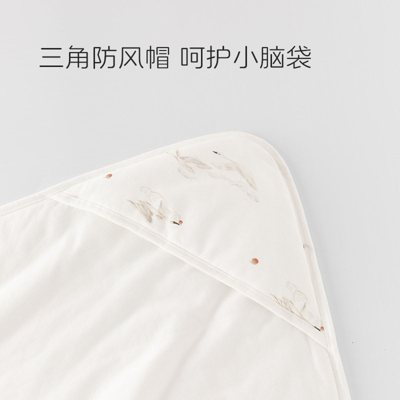 【清仓】新生儿冬季加厚夹棉抱被宝宝产房保暖襁褓巾婴儿纯棉抱毯,淘宝优惠券,粉丝福利购,淘宝优惠卷