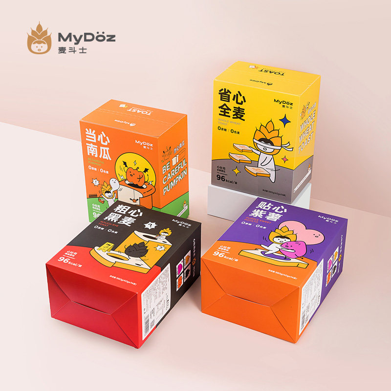 麦斗士低卡脂热量面包黑麦吐司切片 麦斗士西式糕点