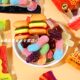 Internet celebrity snack trolli hamburger assorted gummy candies